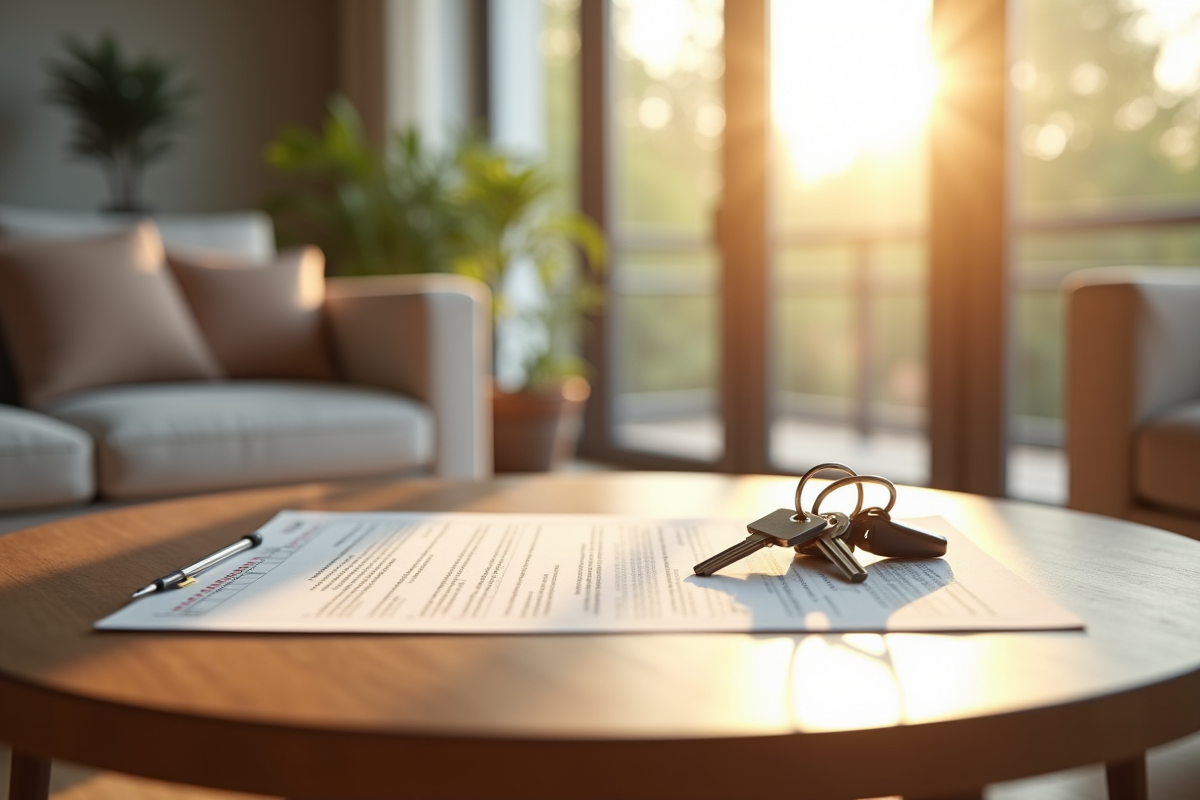 Clés de maison et contrat d